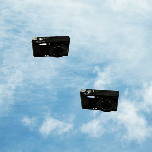 패션모델&강추!) Ricoh CX1 디카 카메라