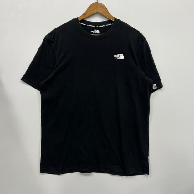 노스페이스 블랙 반팔티 