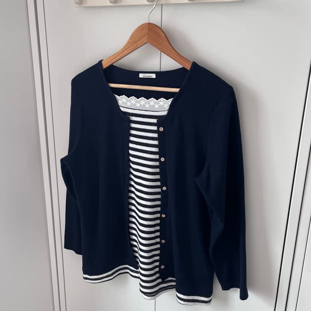 Lemiore 바선생 레이어드 롱 슬리브