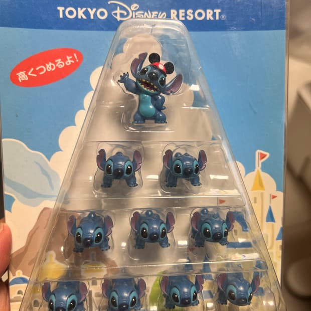 디즈니 스티치 피규어