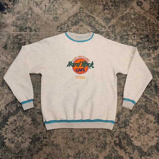 90s 제작 USA 하드락카페 스웻셔츠