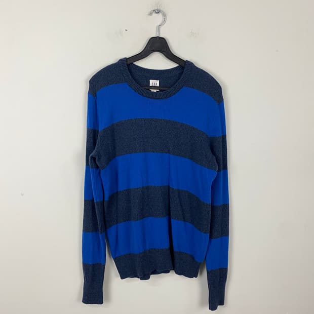 갭 GAP 럭비 스트라이프 울 스웨터 니트 XS