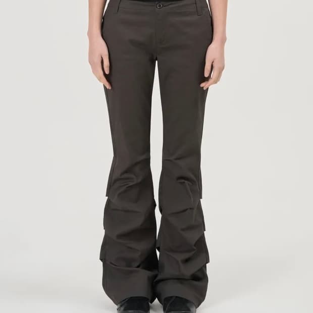 페플리 셔링 부츠컷 s사이즈 차콜