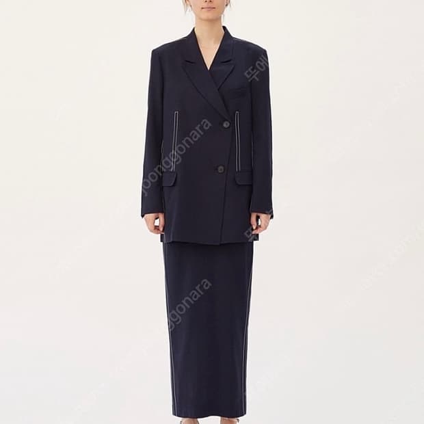 Recto 렉토 스티치 스커트