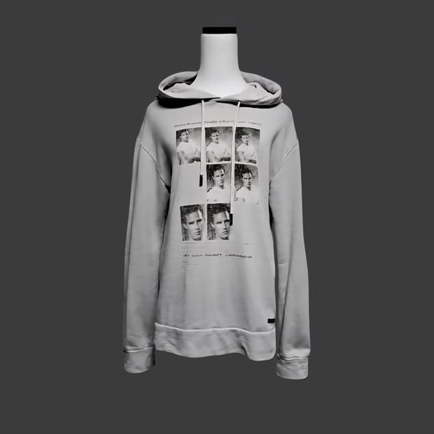 돌체앤가바나 말론브란도 12s/s후드티 