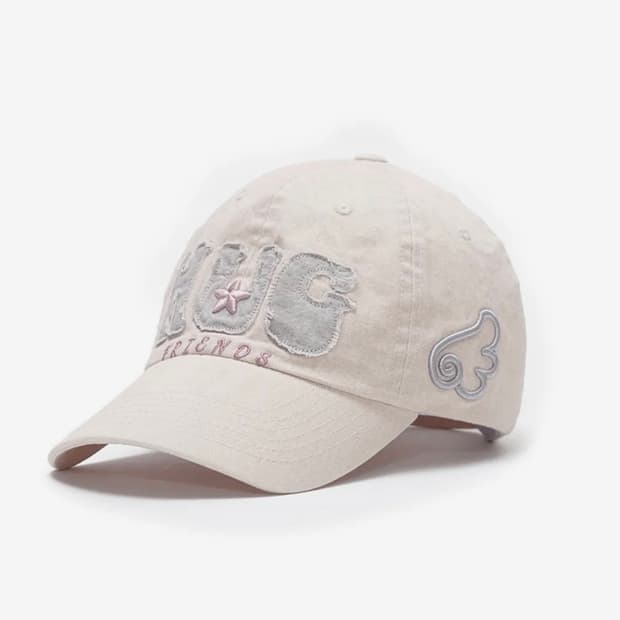 허그유어스킨 허그 프렌즈 캡 (핑크) 