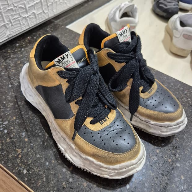 미하라 야스히로 웨인 디스트레스드 레더 41