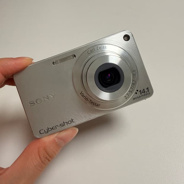 소니 사이버샷 dsc-w350 