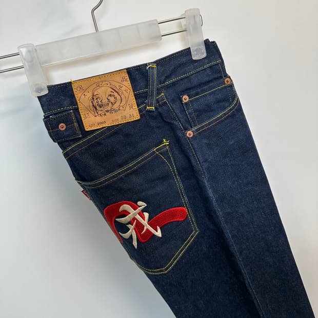 에비수 japan lot2003. 데님 팬츠30x32