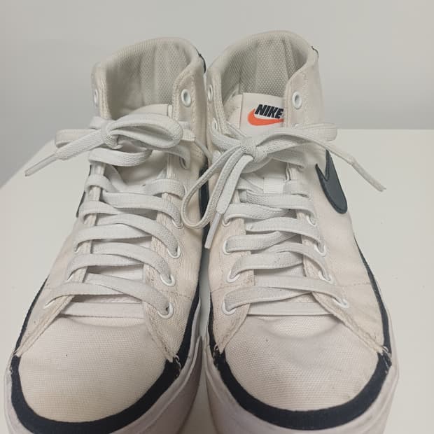 나이키 코트 레거시 캔버스 미드 (235mm) - 상태 양호