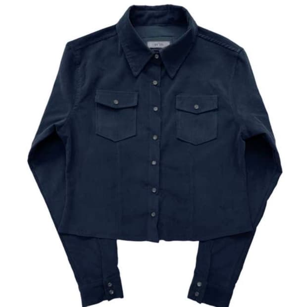 애즈온 제니스 셔츠 - 블루그린