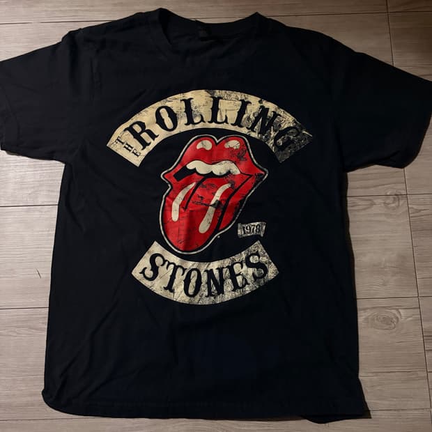 빈티지 롤링스톤즈 티셔츠