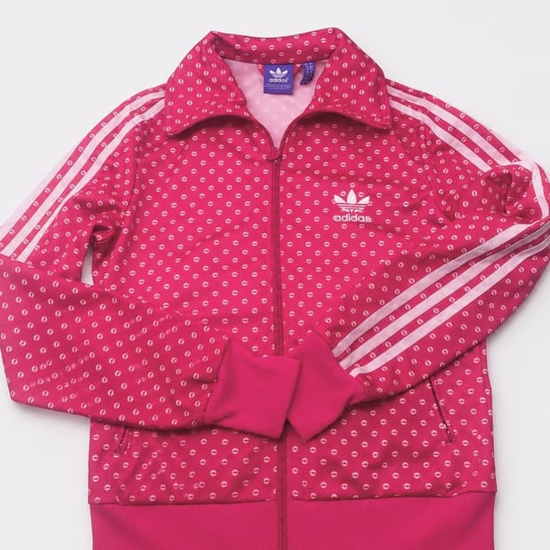 (희귀 져지) adidas 도트 빅파이어드 핑크 져지