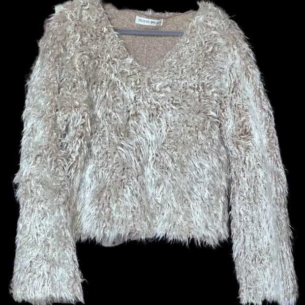 빈티지 퍼 니트 Vintage fur knit 보헴서 쓰리타임즈 스컬프터