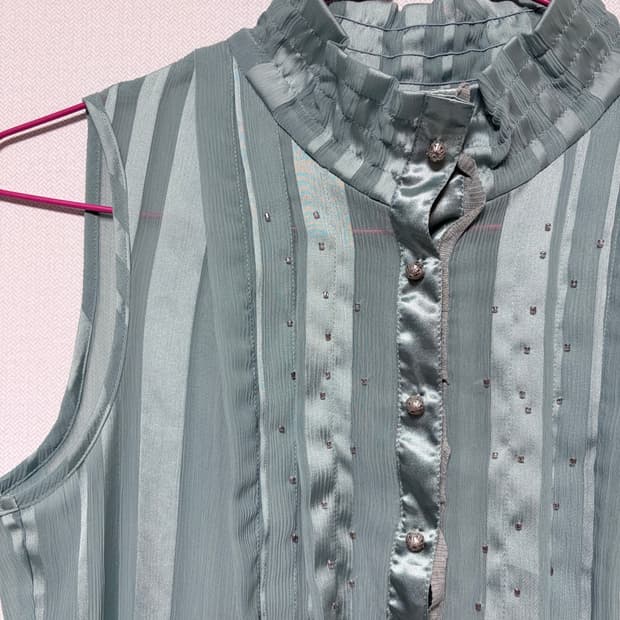 Mint sleeveless dress