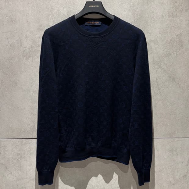 [XL size] 루이비통 모노그램 캐시미어 니트