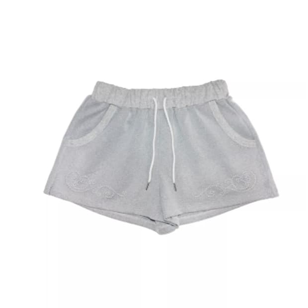 EESSAY PO - MI SHORTS - LIGHT GRAY