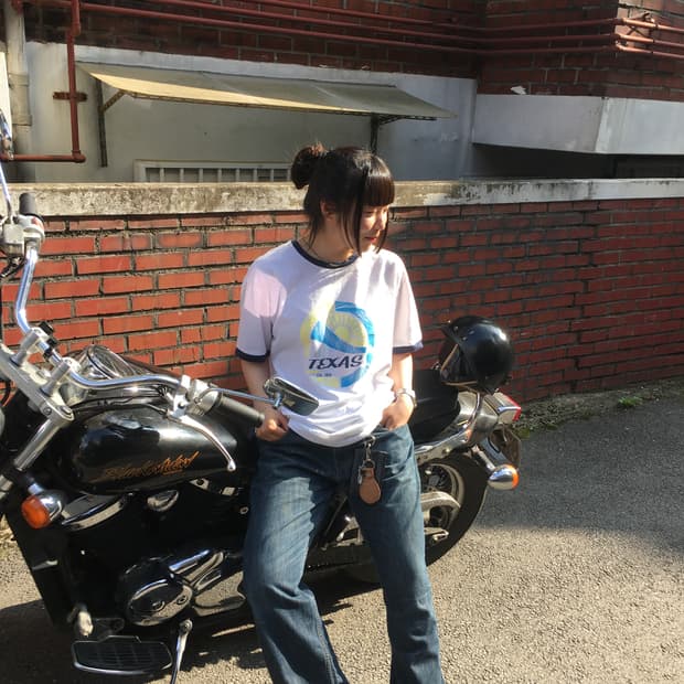 포트 앤 컴퍼니 빈티지 반팔 티셔츠
