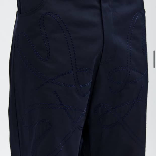 애니타임로릭 pansy lettering pants