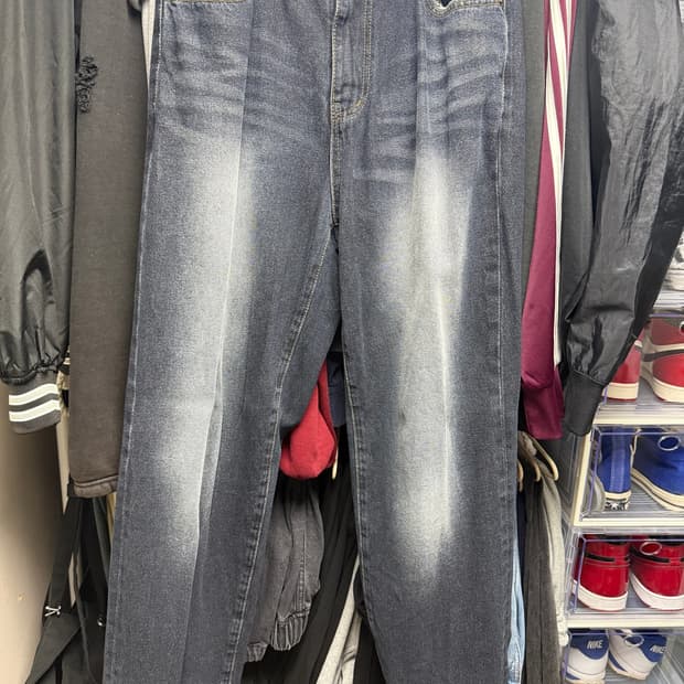 Other fit seoul 워시드 데님팬츠
