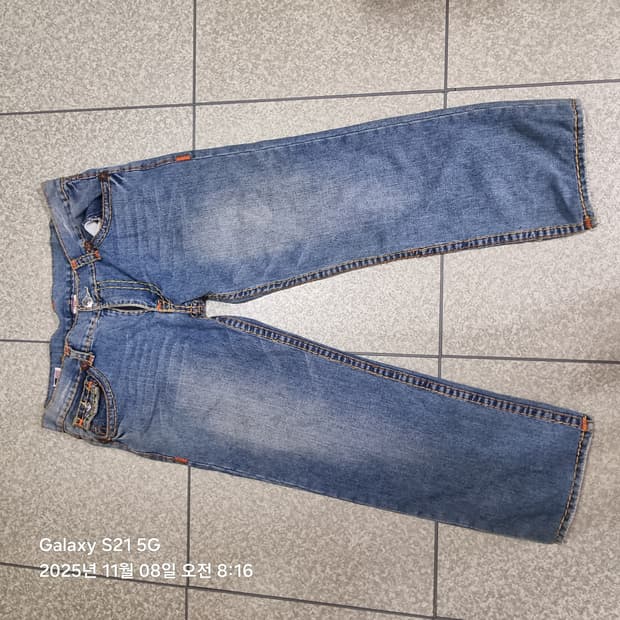 트루릴리젼 일자스탠다드핏 38