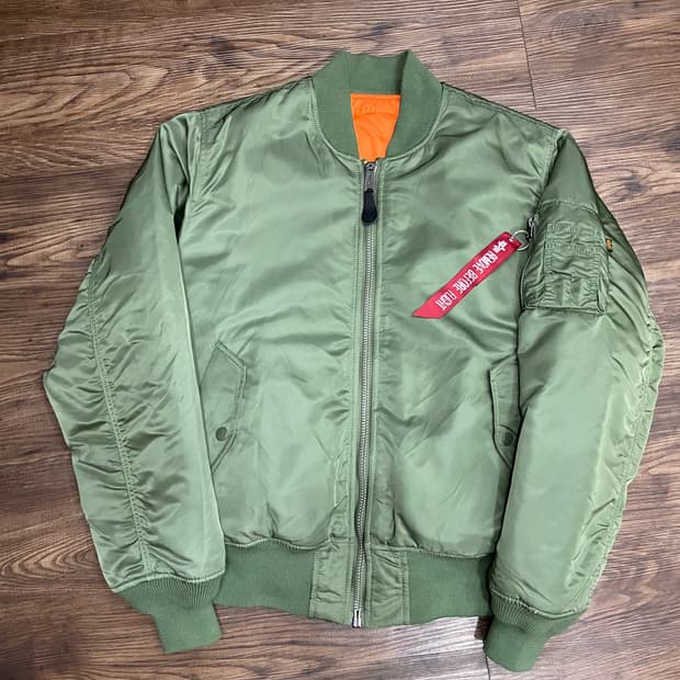 알파인더스트리 ma-1 마원 세이지 항공점퍼