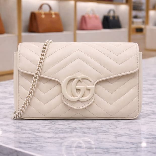 [S급] 구찌 GG 마몽 마틀라세 체인백 슈퍼 미니 판매합니다!!!