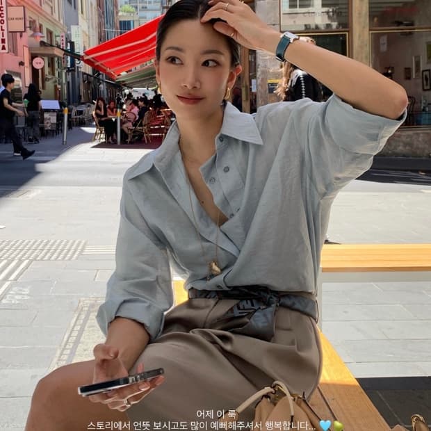 에이치모드 더블셔츠