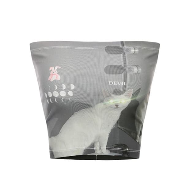 클럿스튜디오 데빌 캣 튜브탑