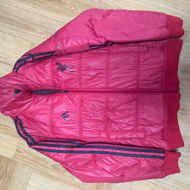 아디다스 08-09 리버풀 숏패딩