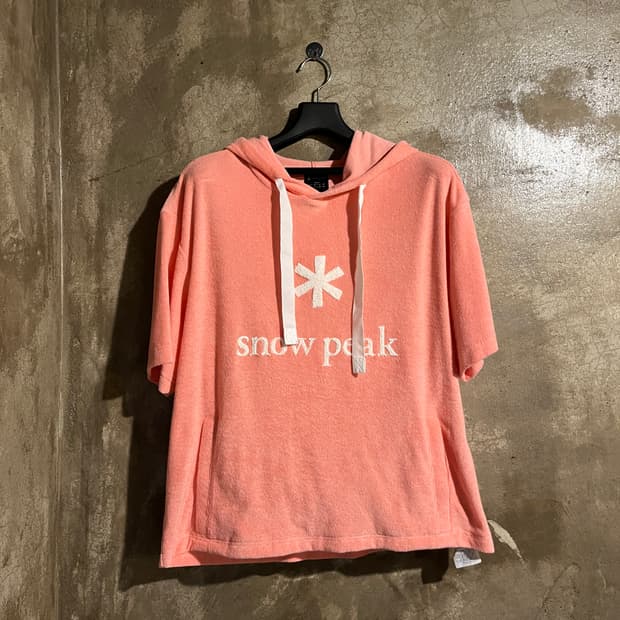 스노우피크 반팔 후드