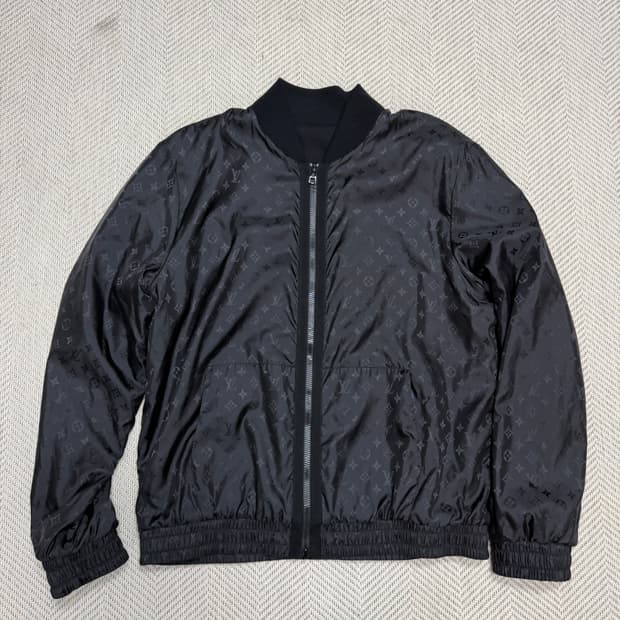 루이비통 양면 블루종 자켓