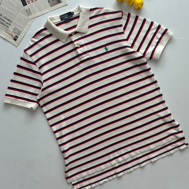 Polo 폴로랄프로렌 스트라이프 반팔 카라티