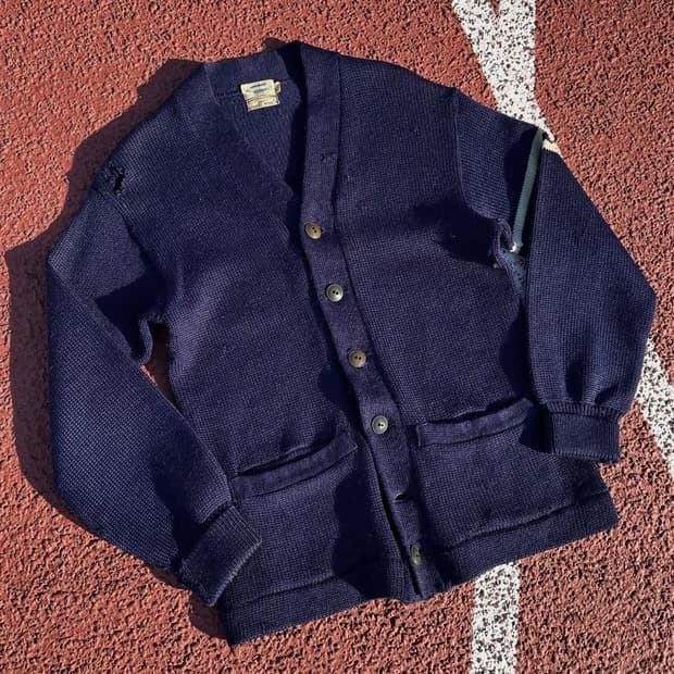50‘s Hubbard’s wool letterman cardigan