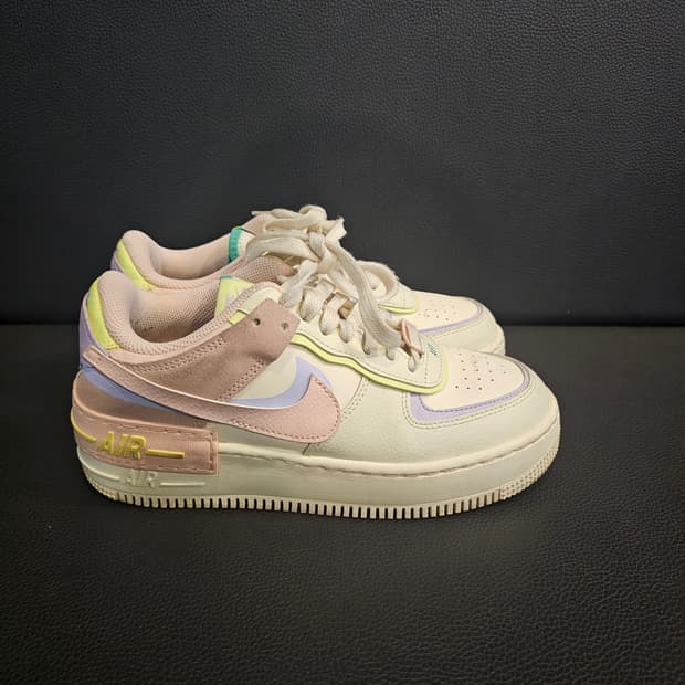 나이키 에어포스 1 섀도우 아이보리 파스텔