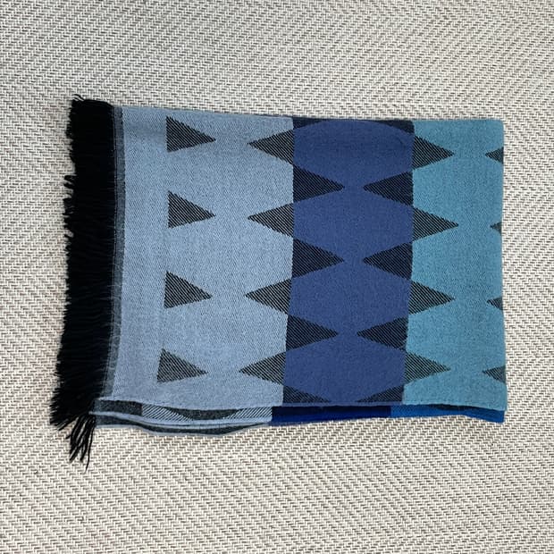 빈티지 지오메트릭 머플러 