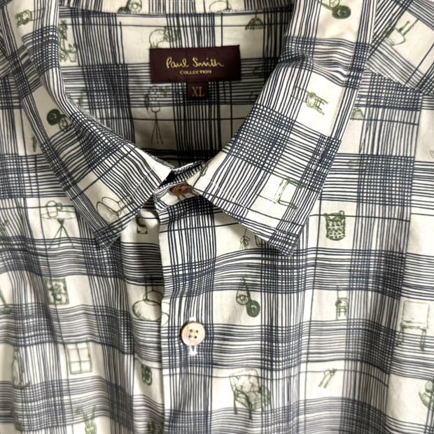 Paul smith collection print shirt