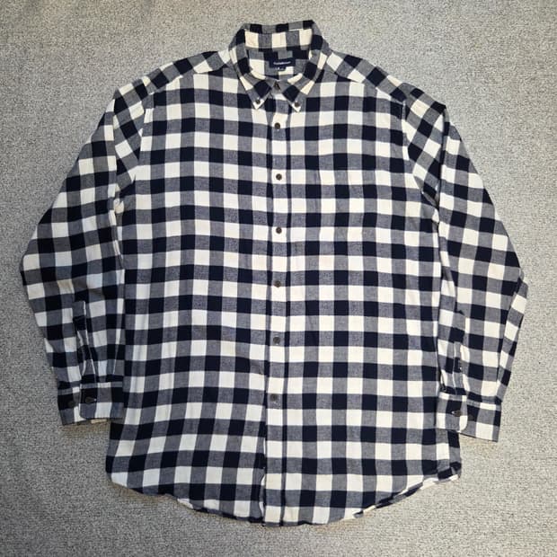 Croft&Barrow 플란넬 체크셔츠 XL(105)