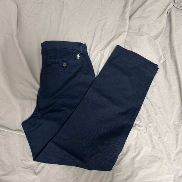 폴로 랄프로렌 클래식핏 베드포드 치노 32 네이비 새제품