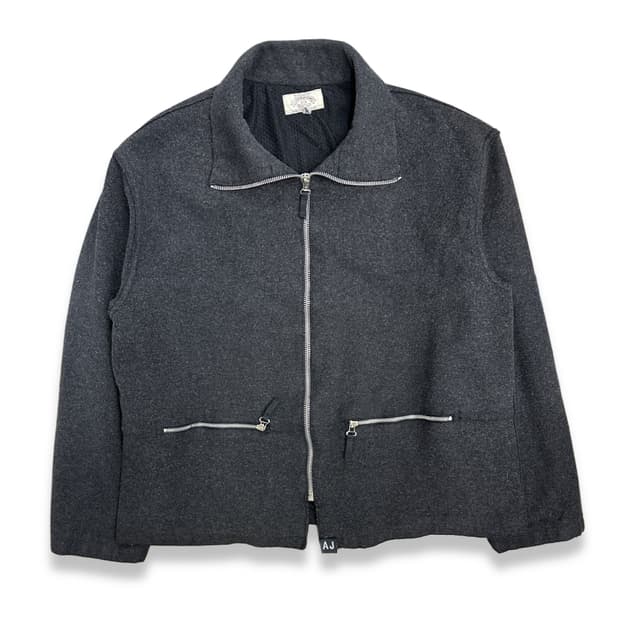 90s Armani Jeans 울 자켓 XL