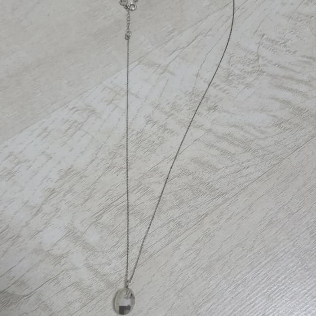 달걀 실버925 목걸이