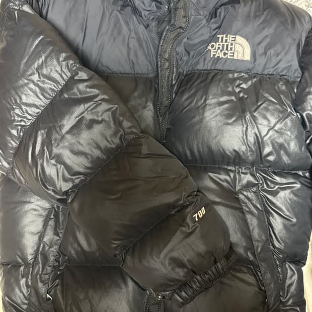 노스페이스 눕시 블랙 90S 