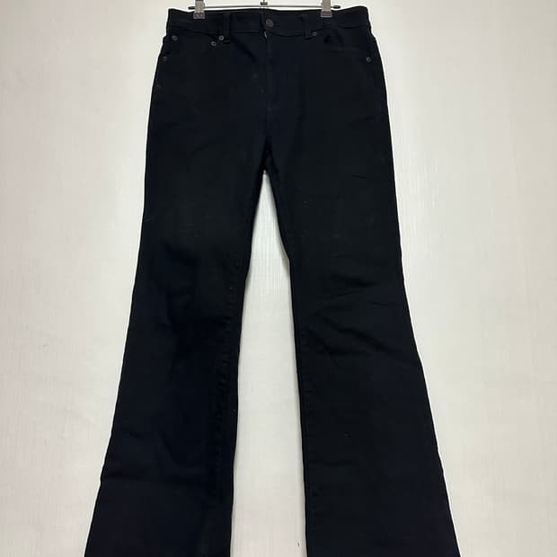 Black bootcut pants