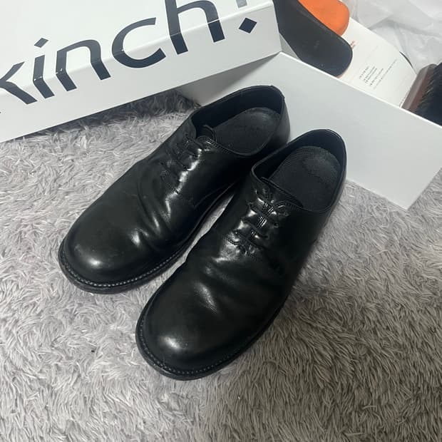 (270) 킨치 547 비브람 더비 슈즈 kinchi 말가죽