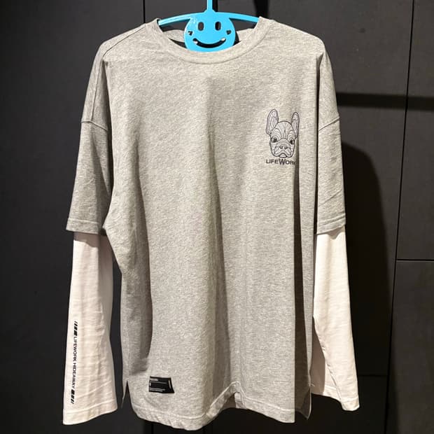 [중고,1~2회착용] 라이프워크 남성 긴팔티(L)