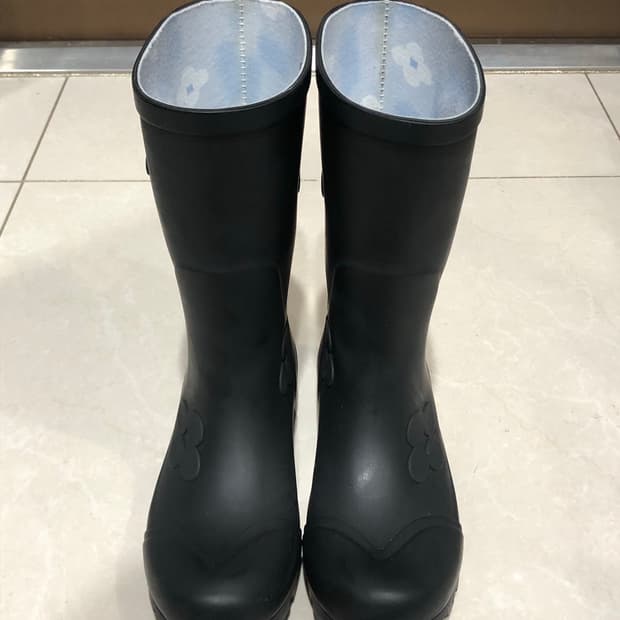 락피쉬웨더웨어x민주킴 레인부츠 (black,235)