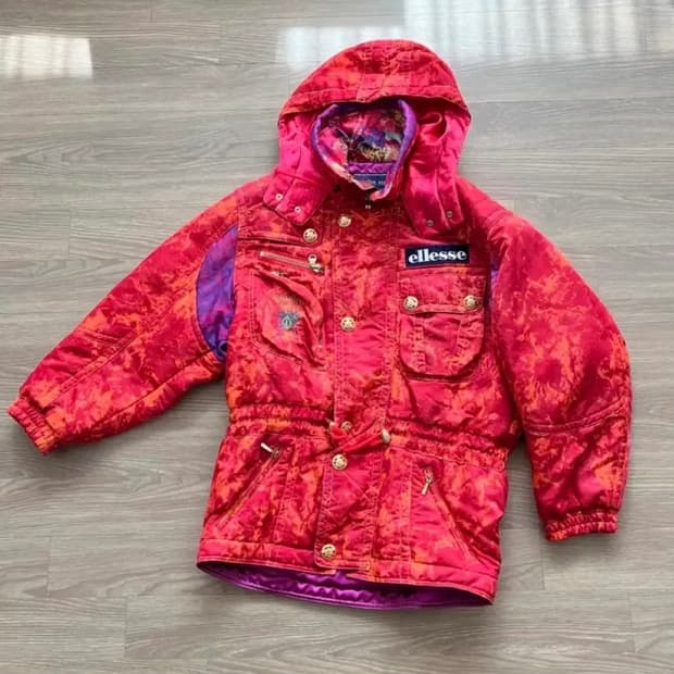 ellesse 엘레세 90s 스키파카 점퍼 (made in japan)