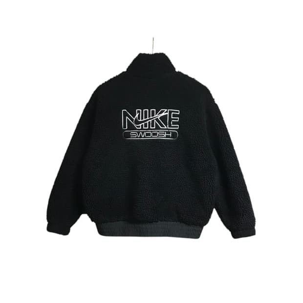 나이키 22s 스우시 빅로고 후리스 쉐르파자켓