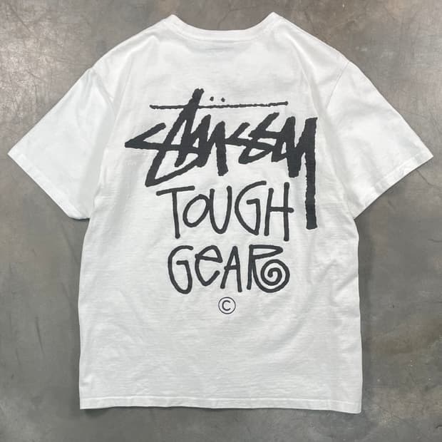 스투시 터프기어 반팔 티셔츠