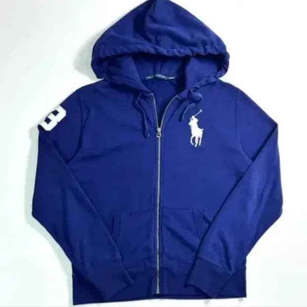 폴로 빅포니 후드집업